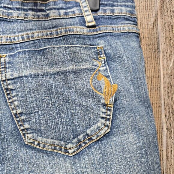 Baby Phat Silver Label Vintage Y2K Slim Fit Jeans - Picture 4 of 5